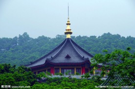 园山风光妙觉寺塔
