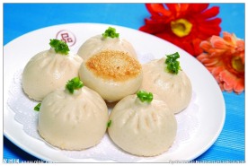 芝麻葱煎包