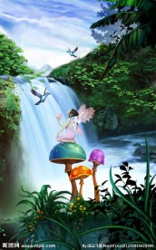 探索丛林卡通场景