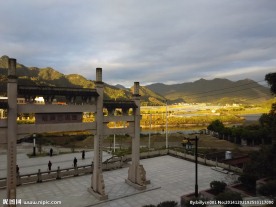 鲤鱼山公园 清晨阳光
