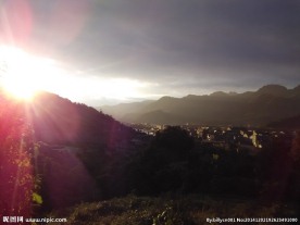 鲤鱼山公园 清晨阳光
