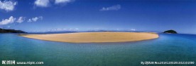 蓝天大海图片