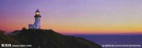 城市大海风光图片