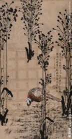 花鸟国画 幽谷有佳人