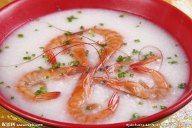 生滚海虾粥
