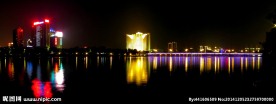 南湖夜景