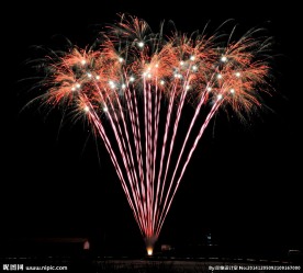 高清烟花焰火摄影图