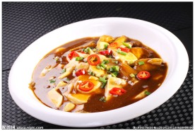 黄花鱼烧豆腐
