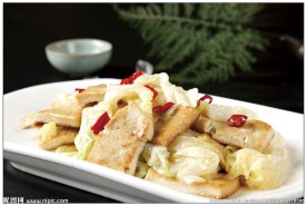 白菜煎豆腐
