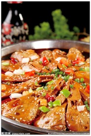 香辣地锅鸭头