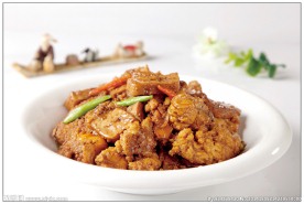 鱼籽烧豆腐