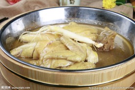 鲜人参水晶鸡皇