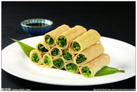 巧手生菜卷