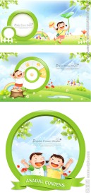 可爱卡通童话世界图