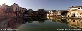 宏村一景