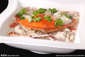 野生江蟹煮年糕