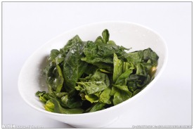 生拌菠菜
