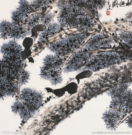林趣图