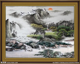 国画风景