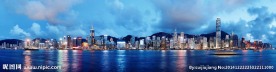 香港城市夜景