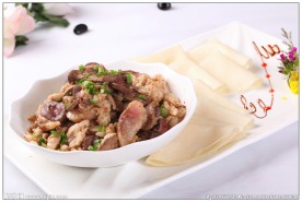 烙馍卷肉腰