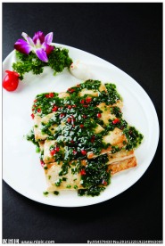 煎豆腐炒韭菜
