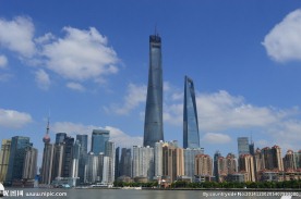 上海浦东现代建筑群