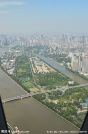 广州塔鸟瞰