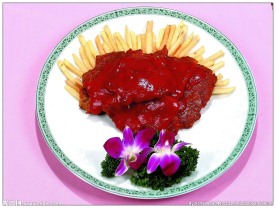 红酒煎牛扒