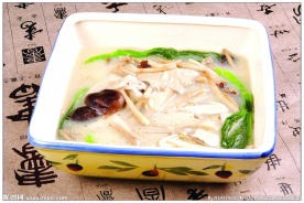 鸡汤浸高山菌