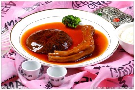 花菇扣鹅掌