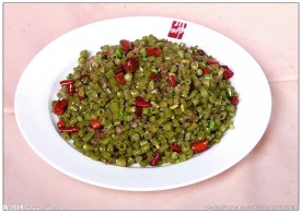碎肉泡豇豆
