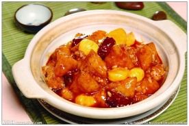 板栗烧小粽