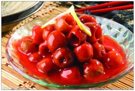 炒红果