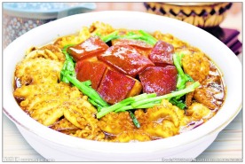 八爪鱼炖红烧肉