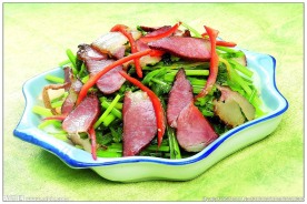 香芹炒腊肉