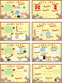 桃林中学贫穷山区富贵教育展板