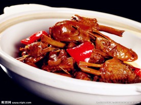 麻辣鸡块