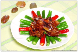 美人椒炒腊肉