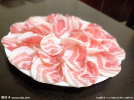 火锅 五花肉