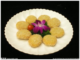 香炸虾饼