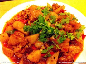 麻辣鸡块