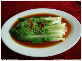 葱油小白菜煲来香