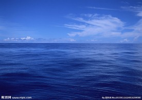 蓝天大海图片