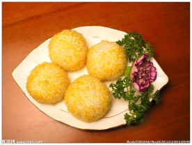 西米南瓜饼
