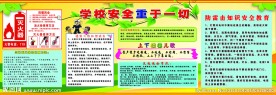 学校安全版面