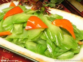 尖椒炒凉瓜