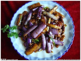 鱼香茄子煲来香