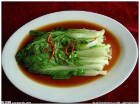 葱油小白菜煲来香