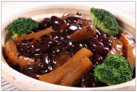 鲍汁海参红腰豆